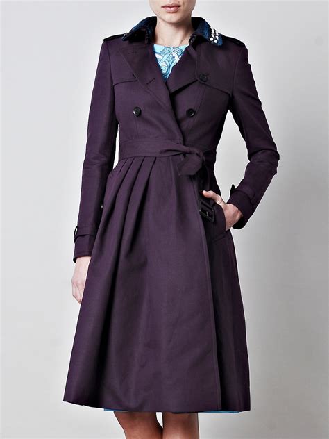 burberry prorsum purple coat|Burberry Prorsum Coats .